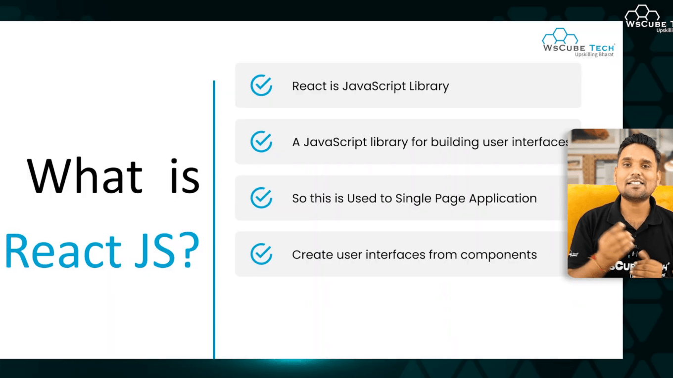 what is react js