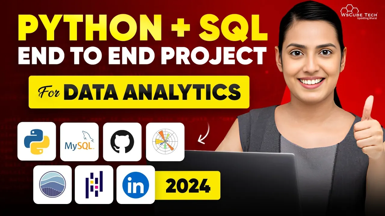 Complete Data Analytics Portfolio Project with Python and SQL in 2 Hours | 2024 Guide 🚀