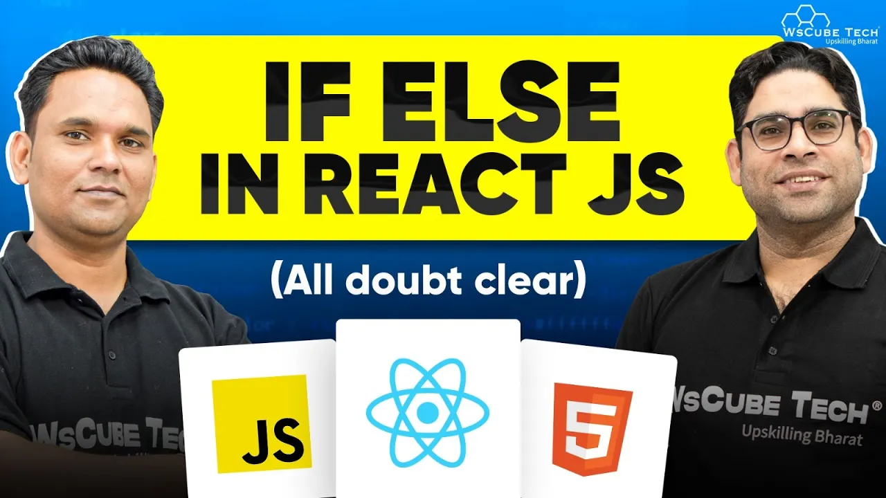 If Else Conditional Rendering Statement in React JS (All Doubt Clear) 🚀