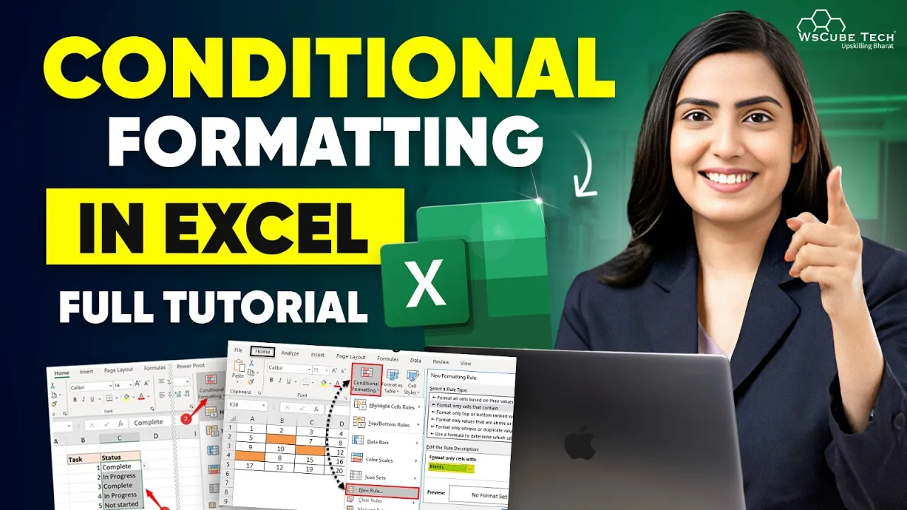 Learn Conditional Formatting with Formulas in Excel (Full Tutorial) 📊