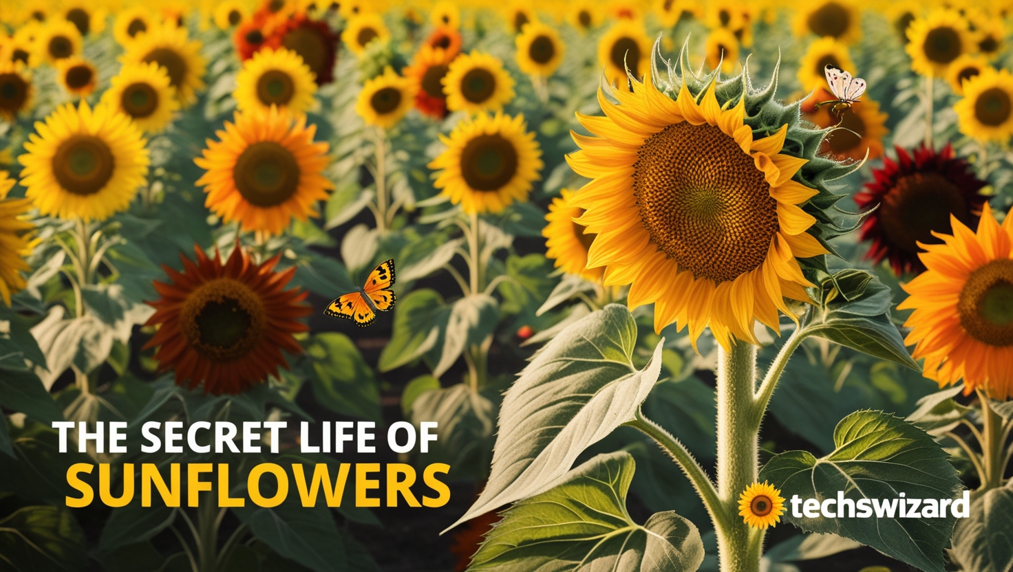 Secret Life of Sunflowers More Than Meets the Eye